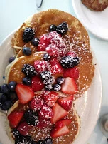 Mixed Berry Gluten Free Pancakes
